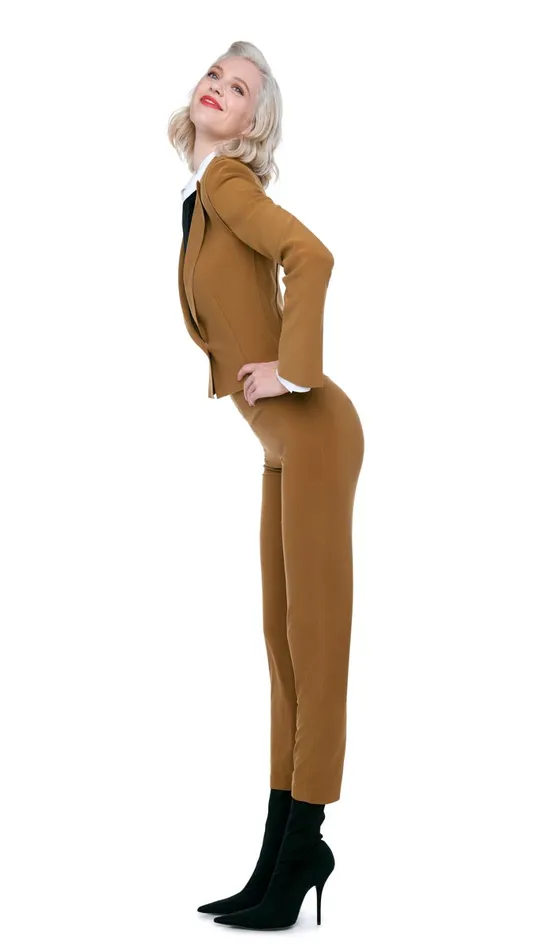 Norma Kamali Bottoms PENCIL PANT Woods 8211 Clothing