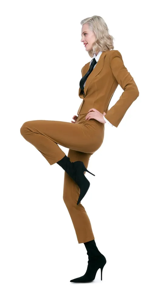 Norma Kamali Bottoms PENCIL PANT Woods 8211 Clothing