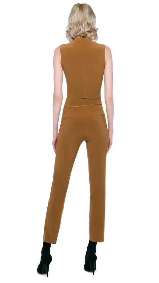 Norma Kamali Bottoms PENCIL PANT Woods 8211 Clothing