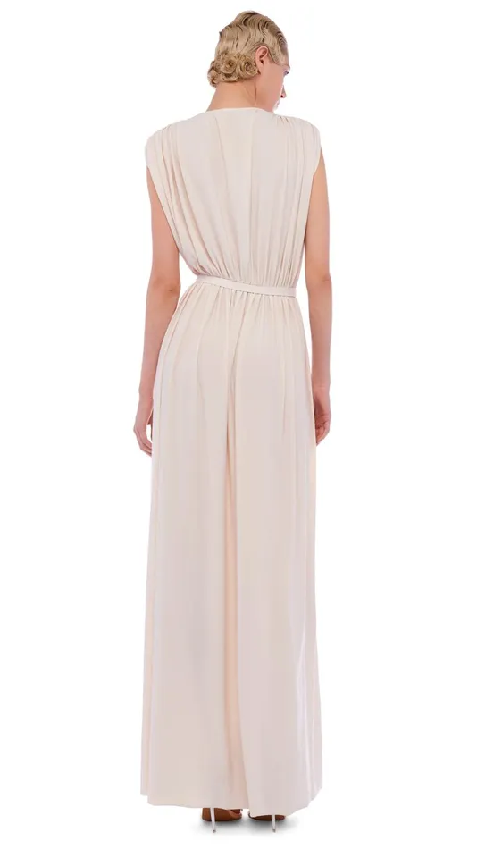 Norma Kamali Dresses ATHENA GOWN Bone 8211 Clothing