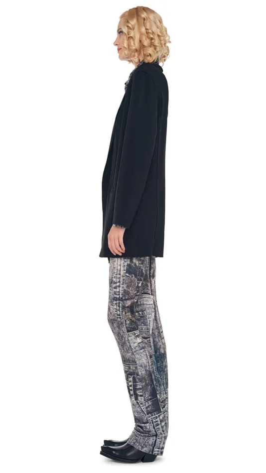Norma Kamali Jackets OVERSIZED SB JACKET Black 8211 Clothing