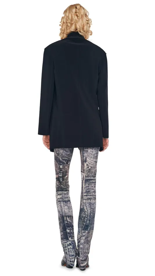 Norma Kamali Jackets OVERSIZED SB JACKET Black 8211 Clothing