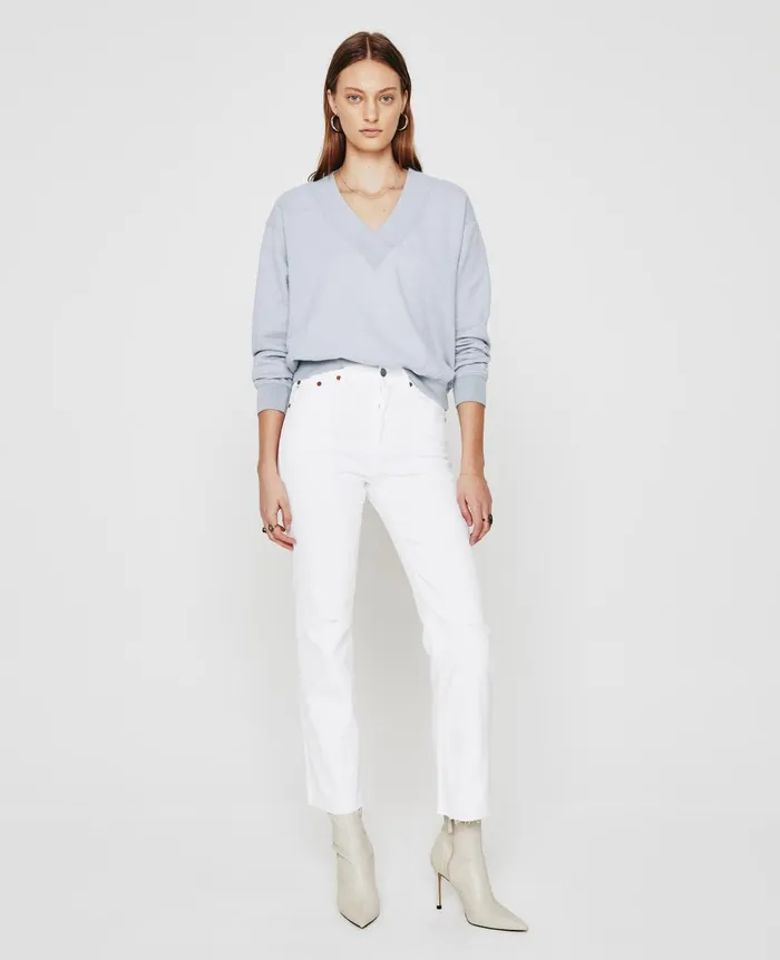Nova Vee White Sands Women AG Jeans Sweatshirts Nova Vee White Sands Women AG Jeans Sweatshirts