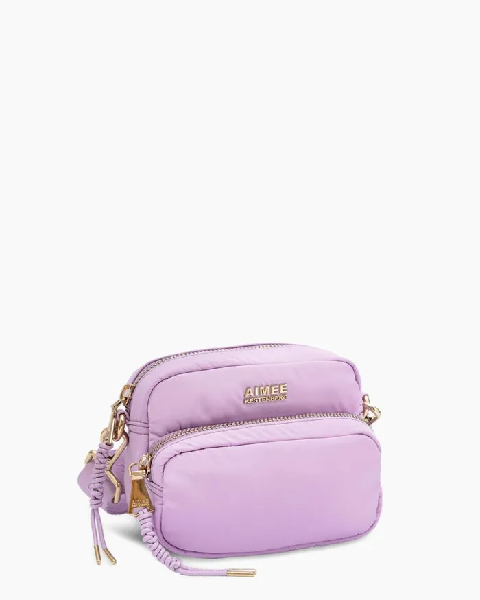 Nylon Camera Crossbody Lilac Women Aimee Kestenberg Crossbody Bags