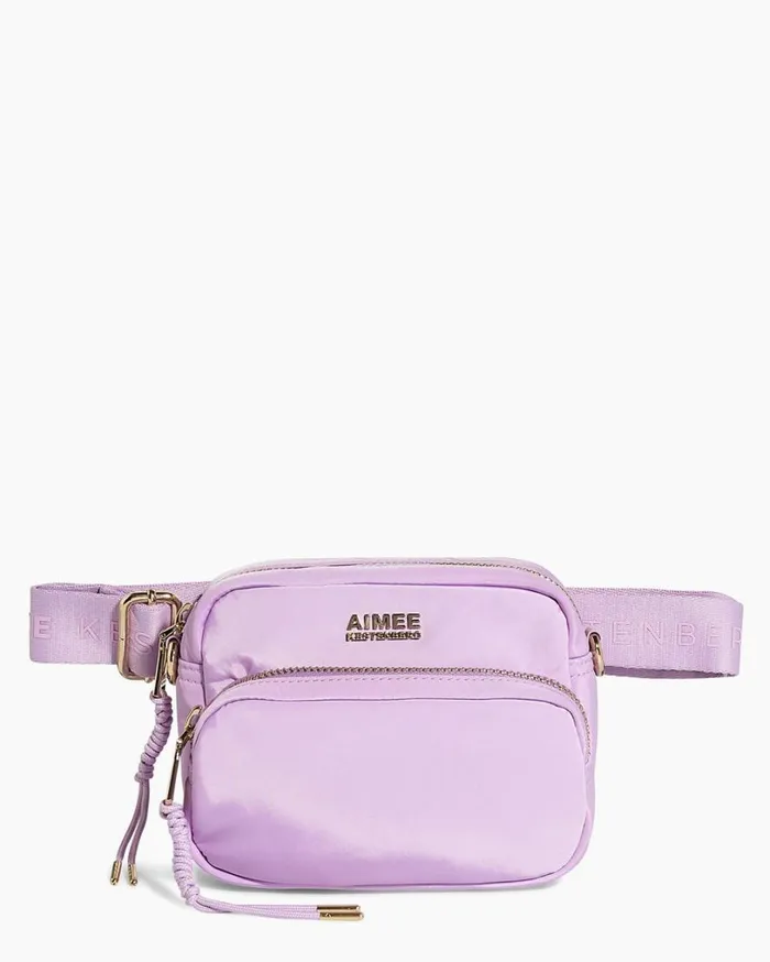 Nylon Camera Crossbody Lilac Women Aimee Kestenberg Crossbody Bags