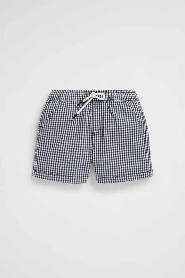 Occasion Boy Seed Heritage Core Logo Short Midnight Gingham