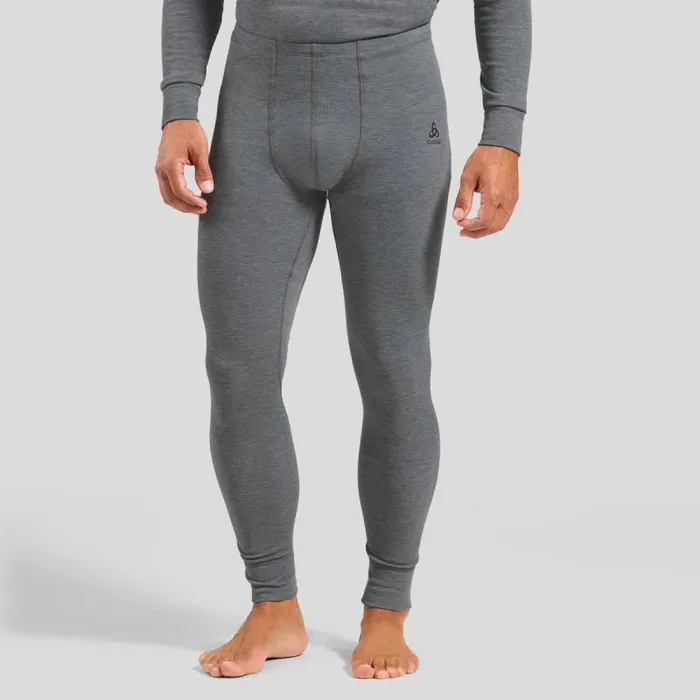 Odlo Base Layers The Active Warm Base Layer Bottoms Odlo Steel Grey Melange 8211 Men