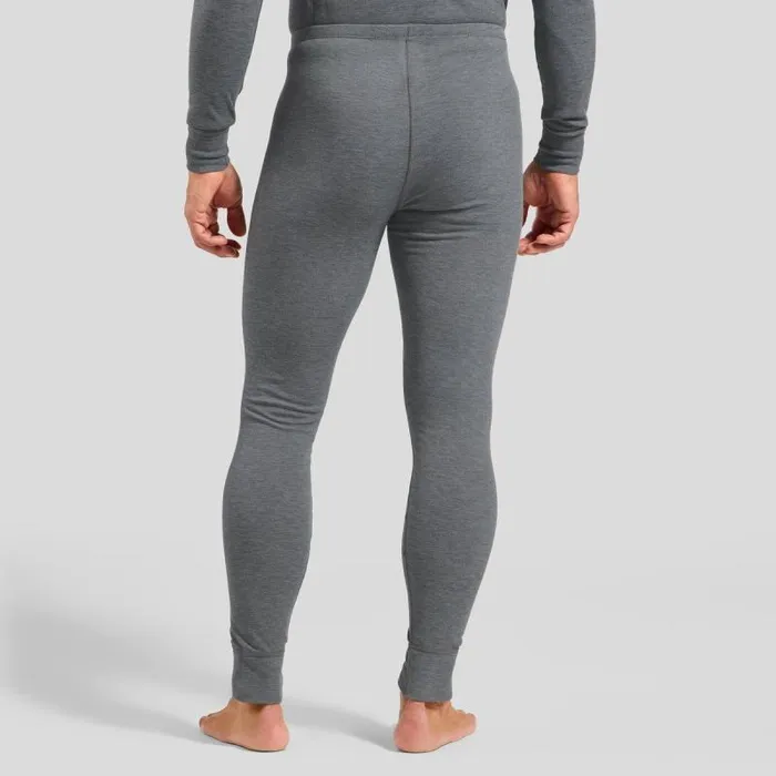 Odlo Base Layers The Active Warm Base Layer Bottoms Odlo Steel Grey Melange 8211 Men