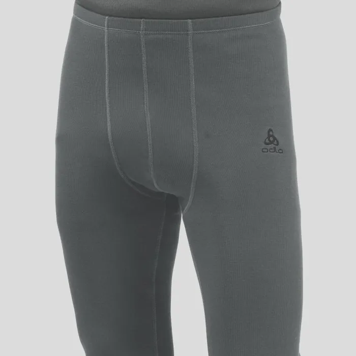 Odlo Base Layers The Active Warm Base Layer Bottoms Odlo Steel Grey Melange 8211 Men