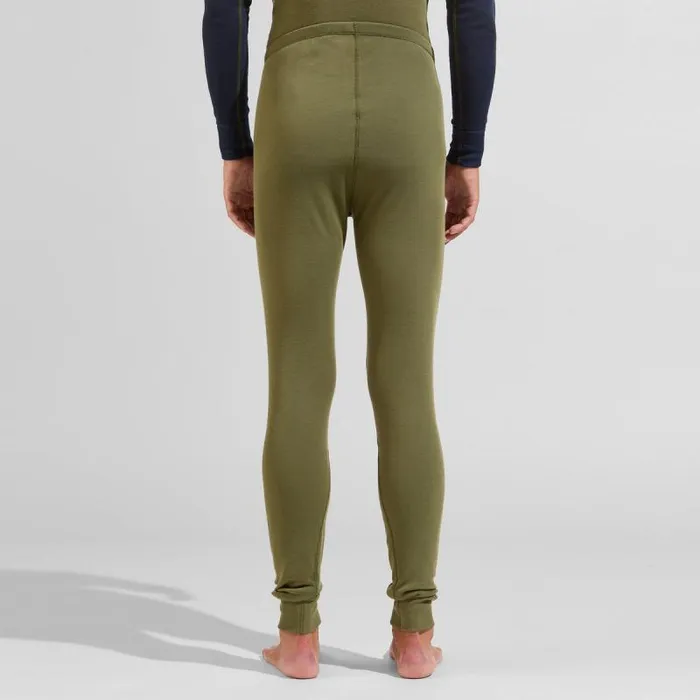 Odlo Base Layers The Active Warm Print Base Layer Set Burnt Olive 8211 Dark Sapphire 8211 Men