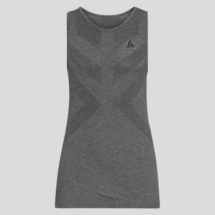 Odlo Base Layers The Kinship Light Base Layer Singlet Grey Melange 8211 Women