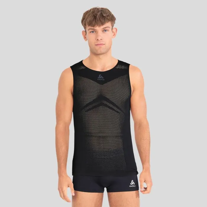 Odlo Base Layers The Performance Breathe XLight Cycling Sports Underwear Singlet Black 8211 Men Odlo Base Layers The Performance Breathe XLight Cycling Sports Underwear Singlet Black 8211 Men