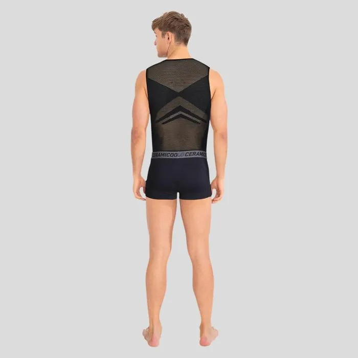 Odlo Base Layers The Performance Breathe XLight Cycling Sports Underwear Singlet Black 8211 Men
