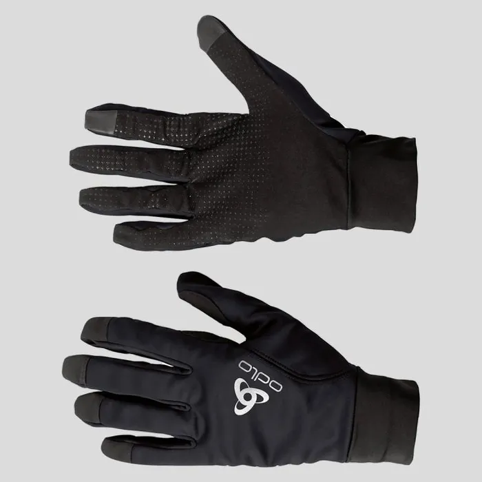 Odlo Headwear and Gloves The Zeroweight Warm Gloves Black 8211 WomenMen
