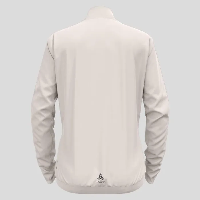 Odlo Jackets and Vests The Essentials Long Sleeve Cycling Jacket Silver Cloud 8211 Women