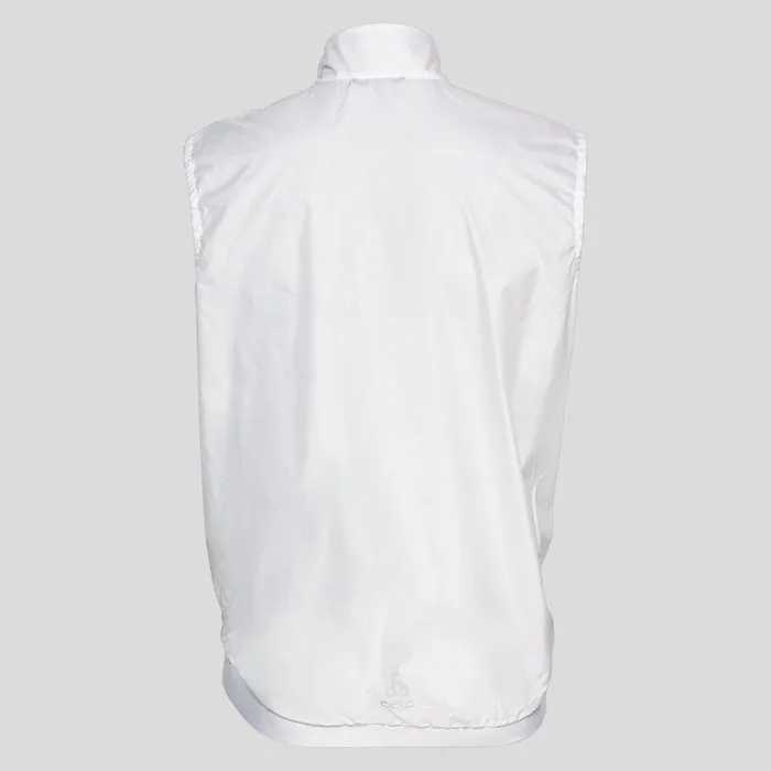 Odlo Jackets and Vests The Essentials Windproof Cycling Vest White 8211 Men