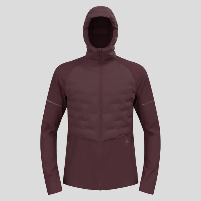 Odlo Jackets and Vests The Zeroweight Insulator Running Jacket Fudge 8211 Men
