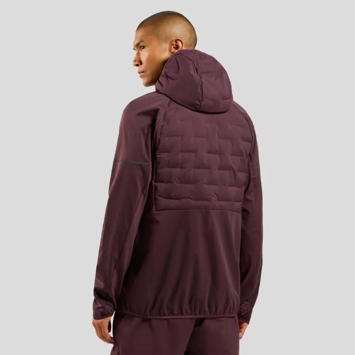 Odlo Jackets and Vests The Zeroweight Insulator Running Jacket Fudge 8211 Men