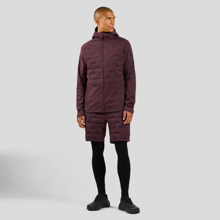 Odlo Jackets and Vests The Zeroweight Insulator Running Jacket Fudge 8211 Men