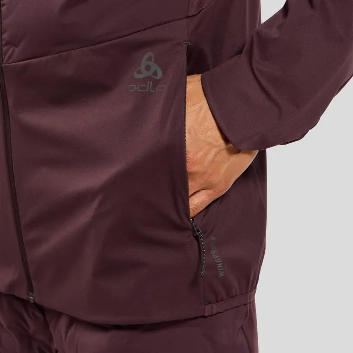 Odlo Jackets and Vests The Zeroweight Insulator Running Jacket Fudge 8211 Men