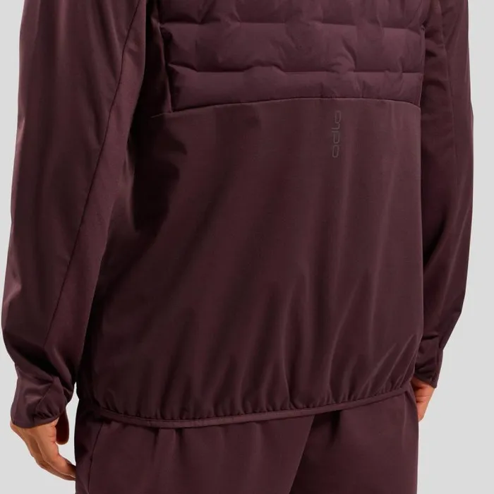 Odlo Jackets and Vests The Zeroweight Insulator Running Jacket Fudge 8211 Men