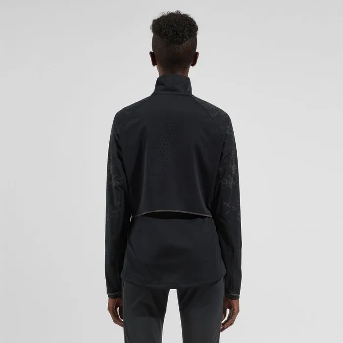 Odlo Jackets and Vests The Zeroweight Pro Warm Reflective Running Jacket Black 8211 Women