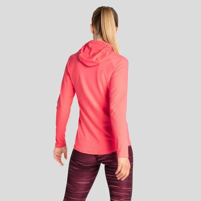 Odlo Mid Layers and Longsleeves The Zeroweight Ceramiwarm Hoody Siesta 8211 Women