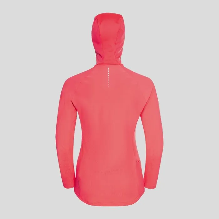 Odlo Mid Layers and Longsleeves The Zeroweight Ceramiwarm Hoody Siesta 8211 Women