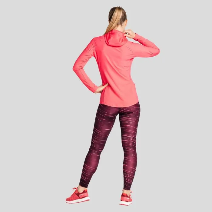 Odlo Mid Layers and Longsleeves The Zeroweight Ceramiwarm Hoody Siesta 8211 Women