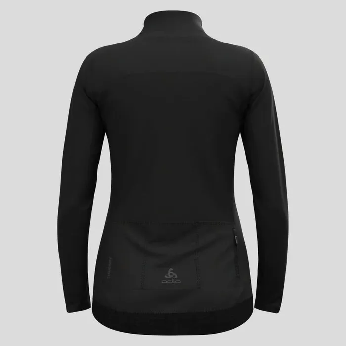 Odlo Mid Layers and Longsleeves The Zeroweight Ceramiwarm Mid Layer Jersey Black 8211 Women