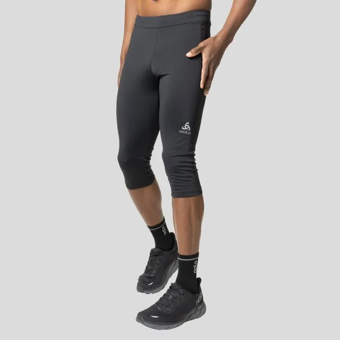 Odlo Pants and Tights The Essentials 34 Running Tights Black 8211 Men