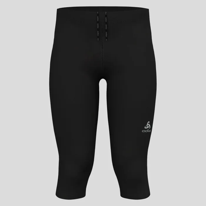 Odlo Pants and Tights The Essentials 34 Running Tights Black 8211 Men