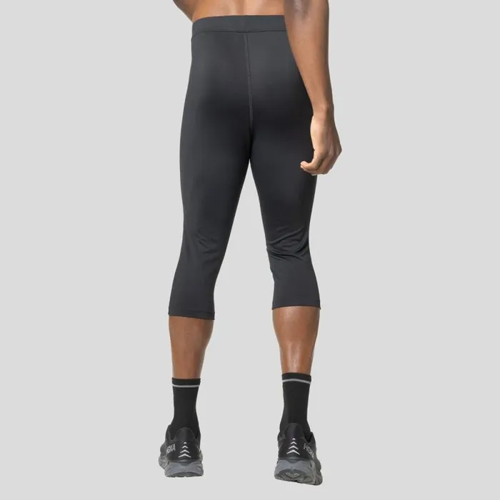 Odlo Pants and Tights The Essentials 34 Running Tights Black 8211 Men