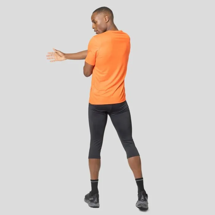 Odlo Pants and Tights The Essentials 34 Running Tights Black 8211 Men
