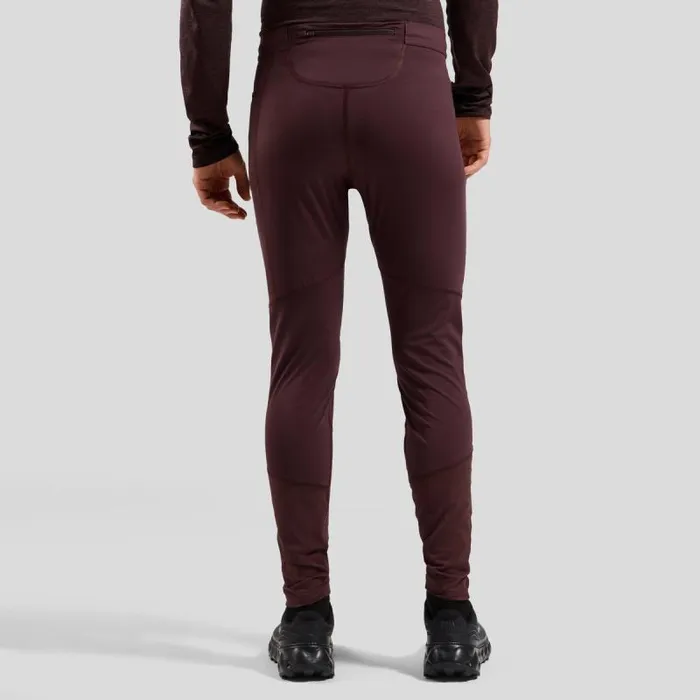 Odlo Pants and Tights The Zeroweight Warm Running Tights 20 Fudge 8211 Men