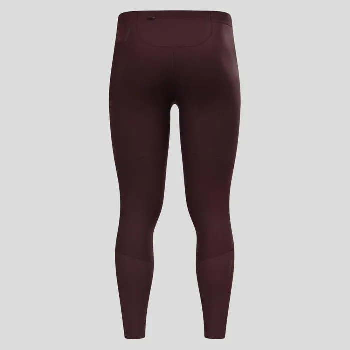Odlo Pants and Tights The Zeroweight Warm Running Tights 20 Fudge 8211 Men