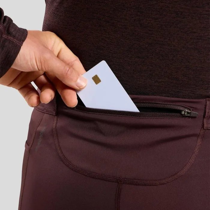 Odlo Pants and Tights The Zeroweight Warm Running Tights 20 Fudge 8211 Men