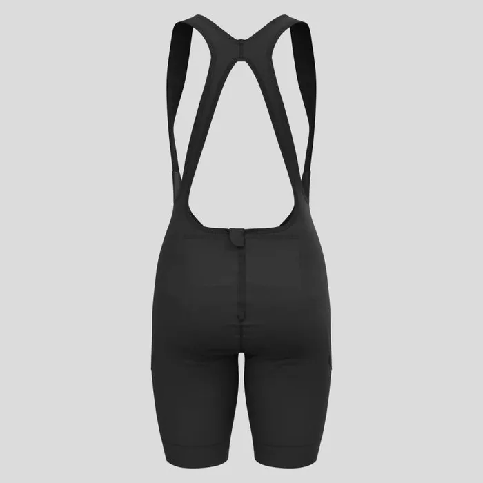 Odlo Shorts The Zeroweight Cargo Bib Cycling Shorts Black 8211 Women