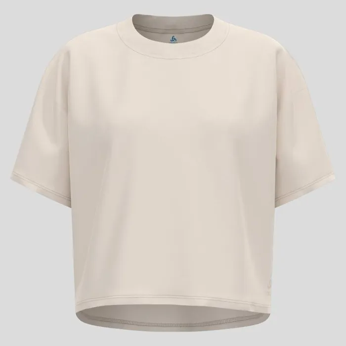 Odlo Tshirts and Polos The Active 365 Natural Blend TShirt Silver Cloud Melange 8211 Women Odlo Tshirts and Polos The Active 365 Natural Blend TShirt Silver Cloud Melange 8211 Women
