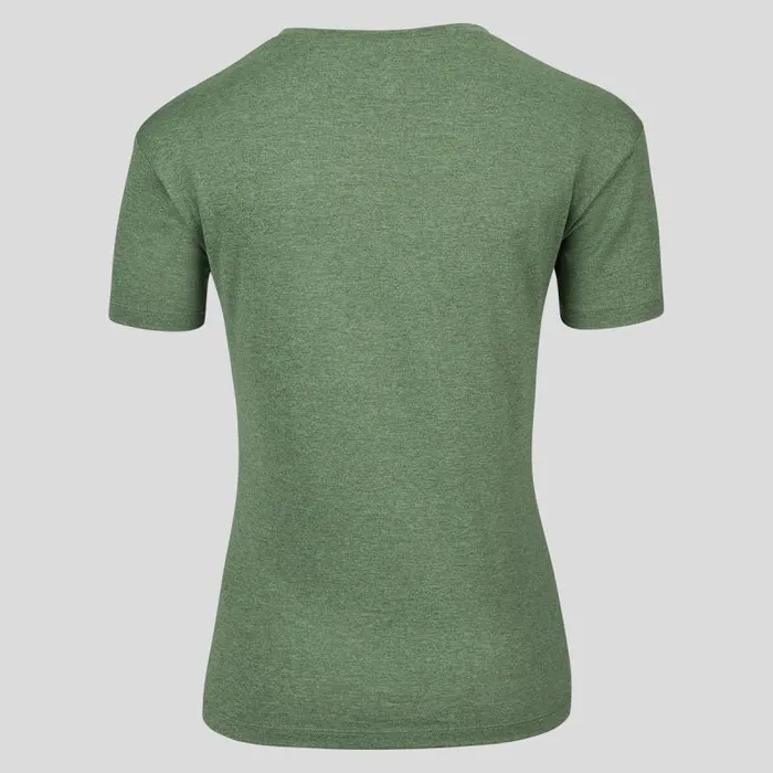 Odlo Tshirts and Polos The Essentials Lema Hills TShirt Loden Frost Melange 8211 Women
