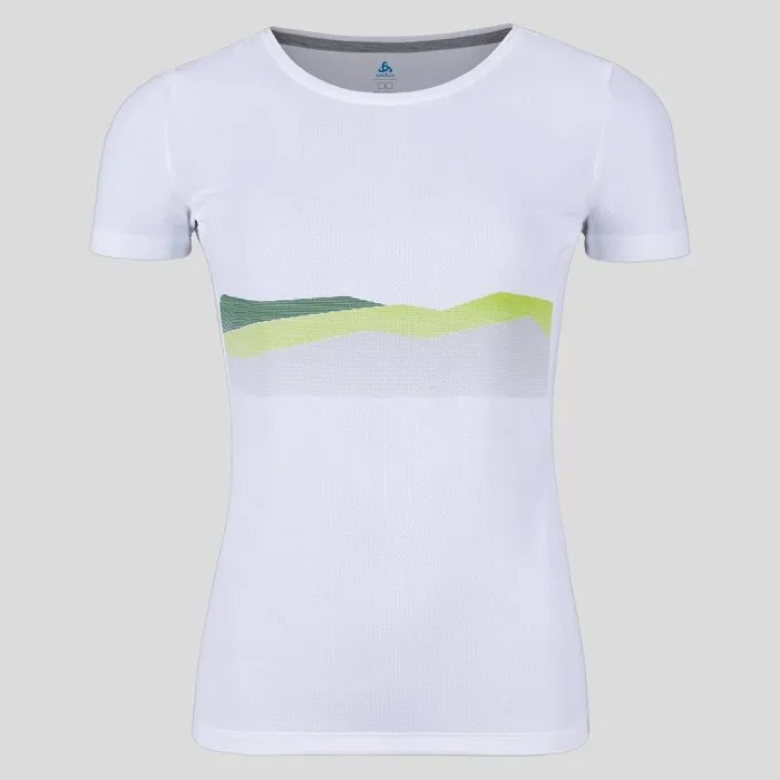 Odlo Tshirts and Polos The FDry Ridgeline TShirt White 8211 Women