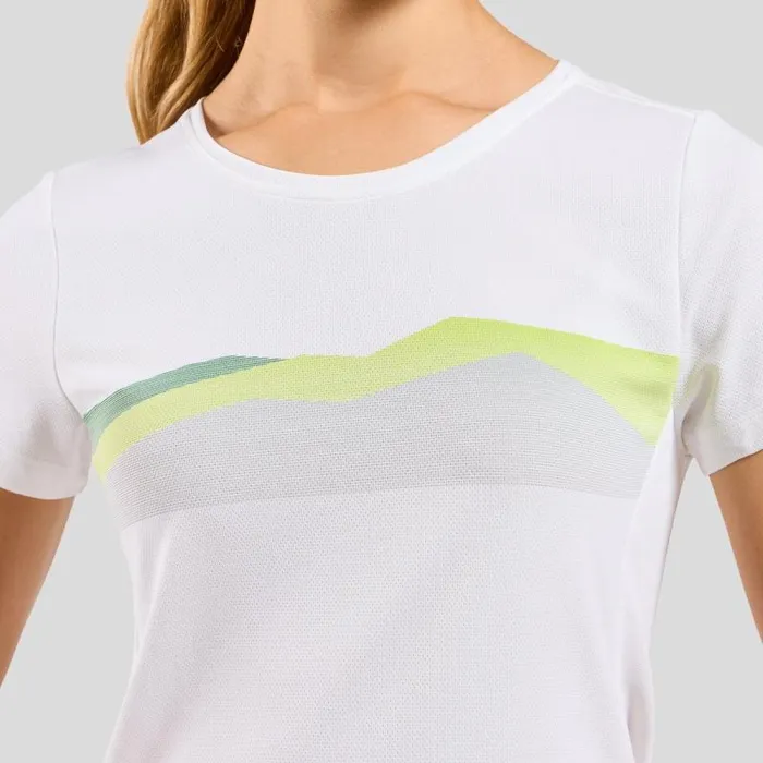 Odlo Tshirts and Polos The FDry Ridgeline TShirt White 8211 Women
