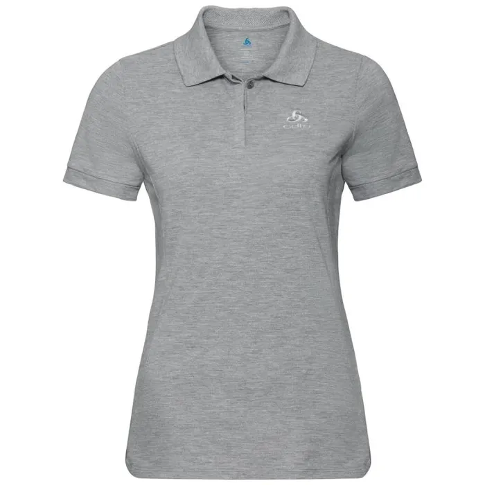 Odlo Tshirts and Polos The New Trim Polo Shirt Grey Melange 8211 Women
