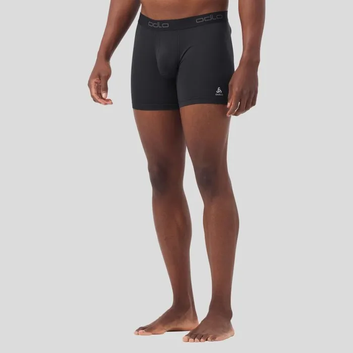 Odlo Underwear The 2 Pack Active Everyday Boxers Odlo Graphite Grey Odlo Aop Ss20 8211 Black 8211 Men