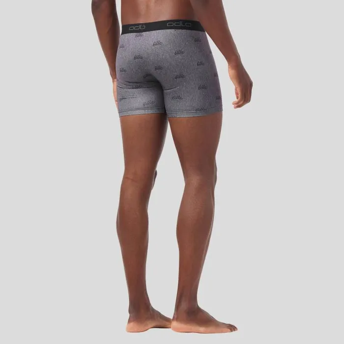 Odlo Underwear The 2 Pack Active Everyday Boxers Odlo Graphite Grey Odlo Aop Ss20 8211 Black 8211 Men