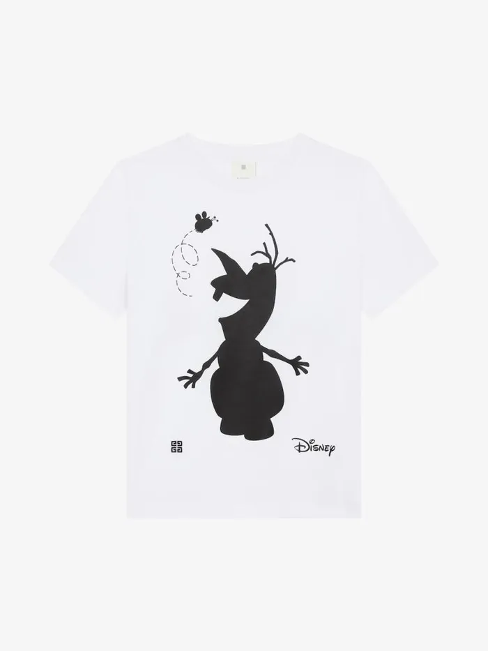 Olaf TShirt In Cotton White Kids Givenchy