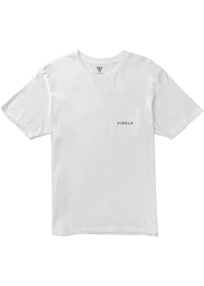 Out The Window Premium Pkt Tee White Men Vissla Tees