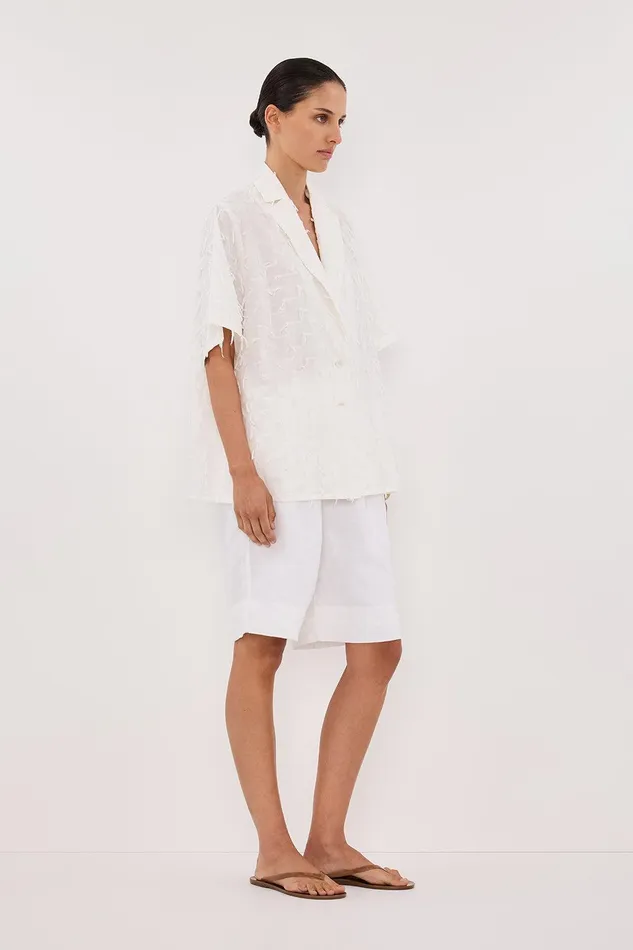 PALOMA WHITE COTTON SHIRT Women DISSH Shirts