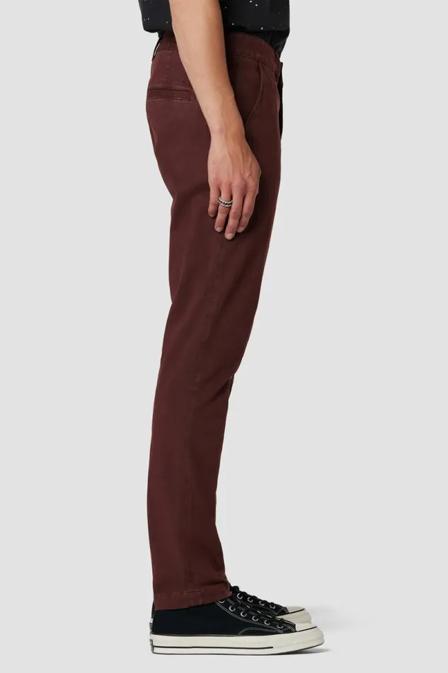 Pants Men Hudson Jeans Classic Slim Straight Chino Russet Pants Men Hudson Jeans Classic Slim Straight Chino Russet
