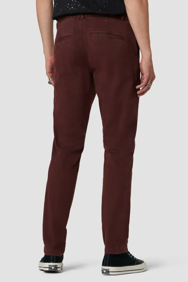 Pants Men Hudson Jeans Classic Slim Straight Chino Russet Pants Men Hudson Jeans Classic Slim Straight Chino Russet